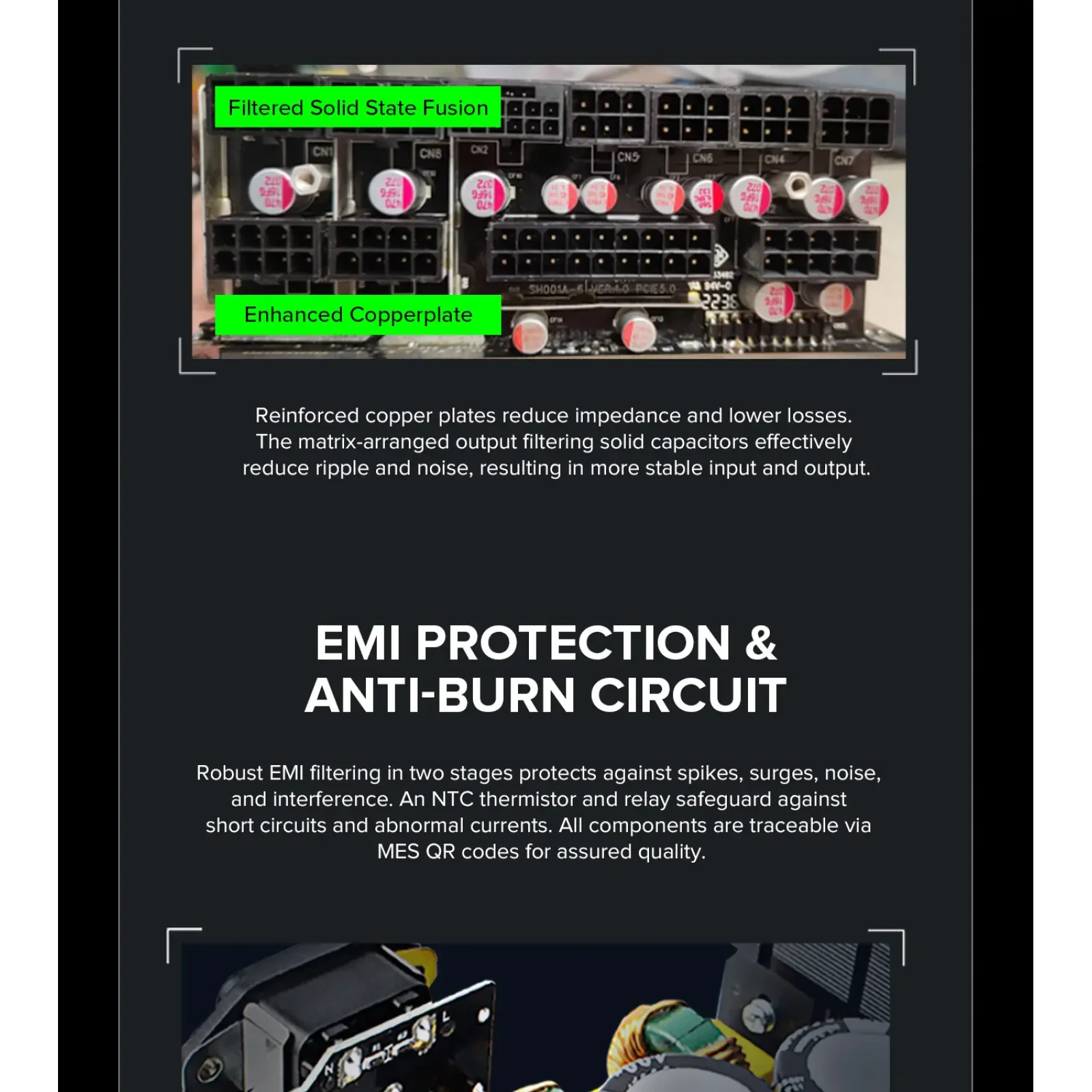 Блок живлення GameMax GX-1050 PRO BK (ATX3.1PCIe5.1) UA