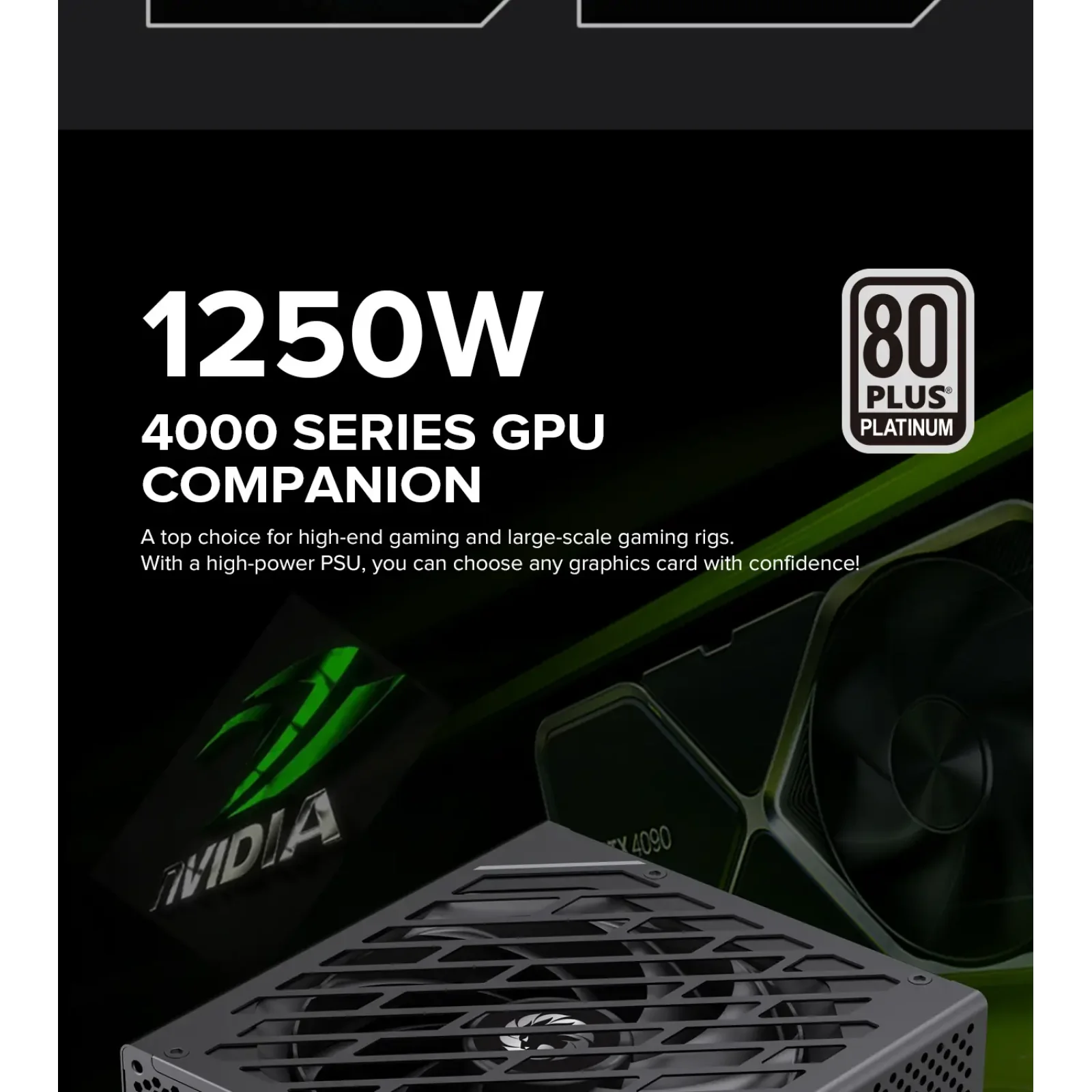 Блок живлення GameMax GX-1250 PRO BK (ATX3.1PCIe5.1) UA