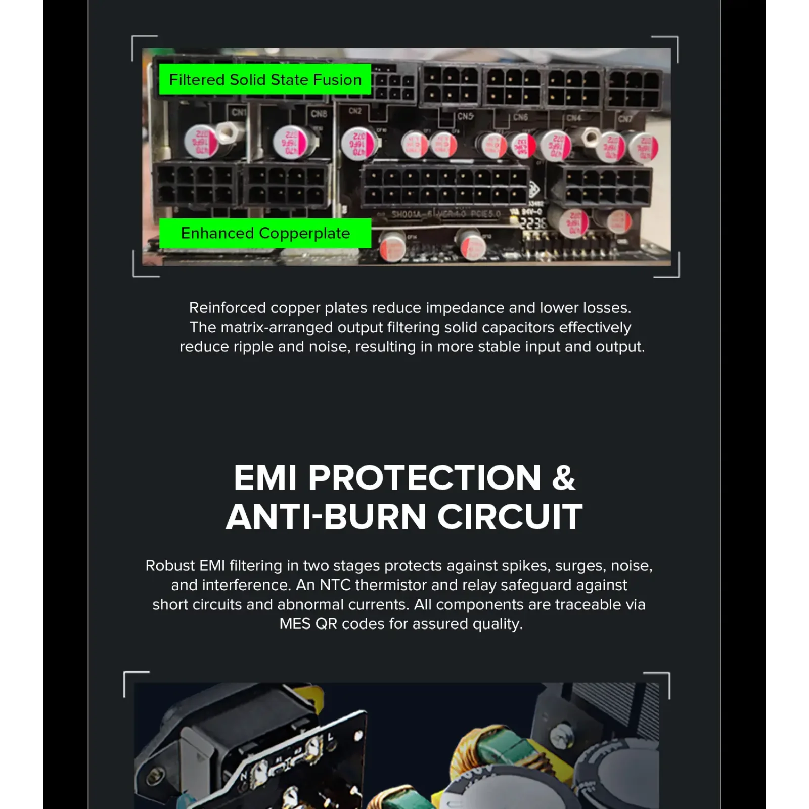 Блок живлення GameMax GX-1250 PRO BK (ATX3.1PCIe5.1) UA