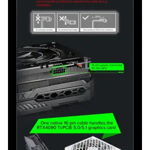 Блок питания GameMax GX-1250 PRO WT (ATX3.1PCIe5.1) UA