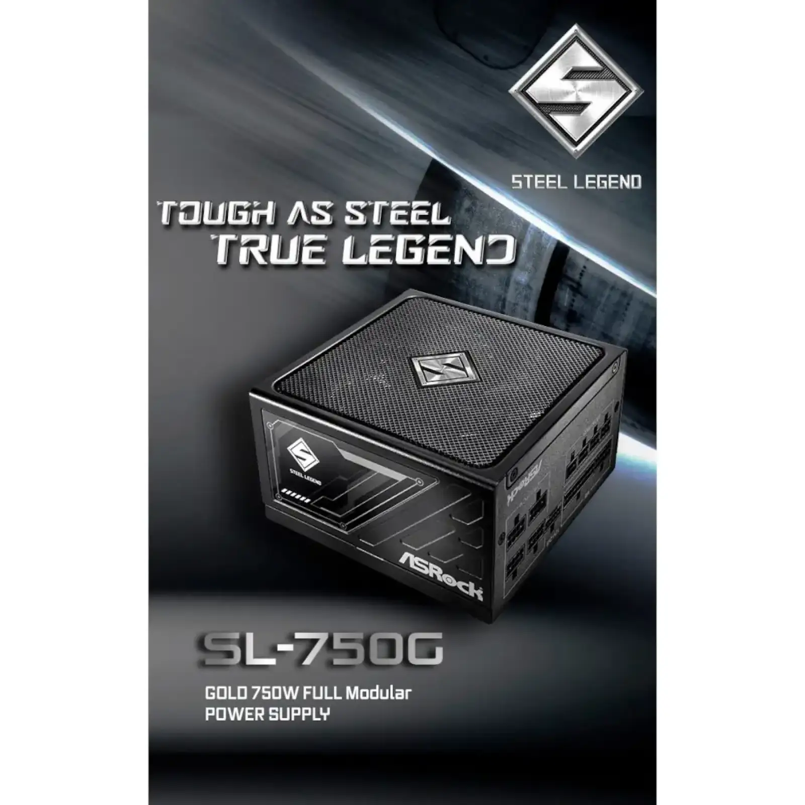 Блок живлення ASRock SteelLegend 750W SL-750G UA