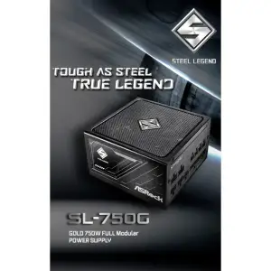 Блок живлення ASRock SteelLegend 750W SL-750G UA
