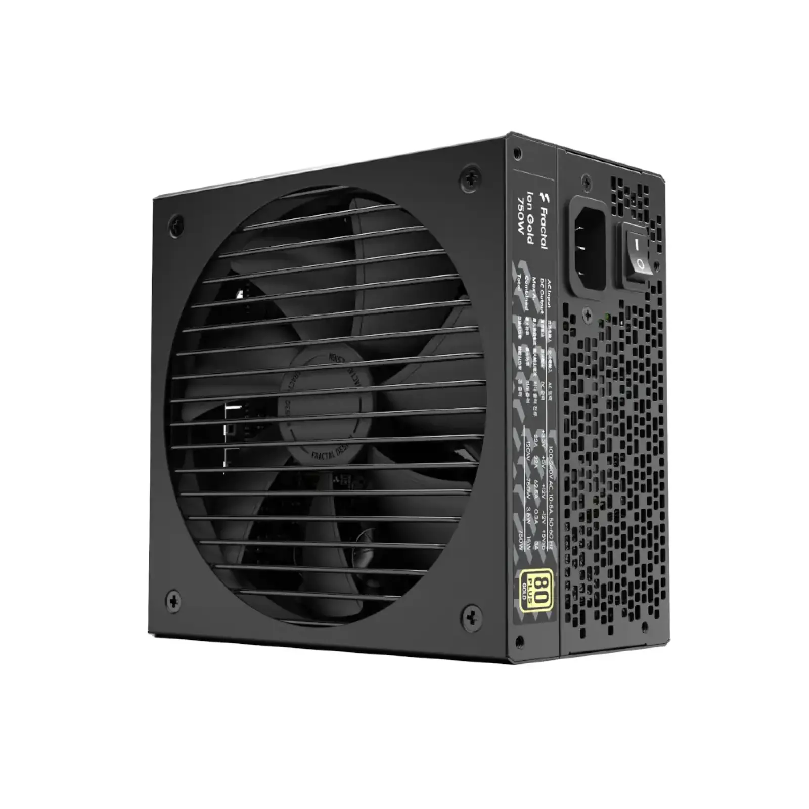 Блок живлення Fractal Design Ion 3 Gold 750W (FD-P-IA3G-750-EU) UA