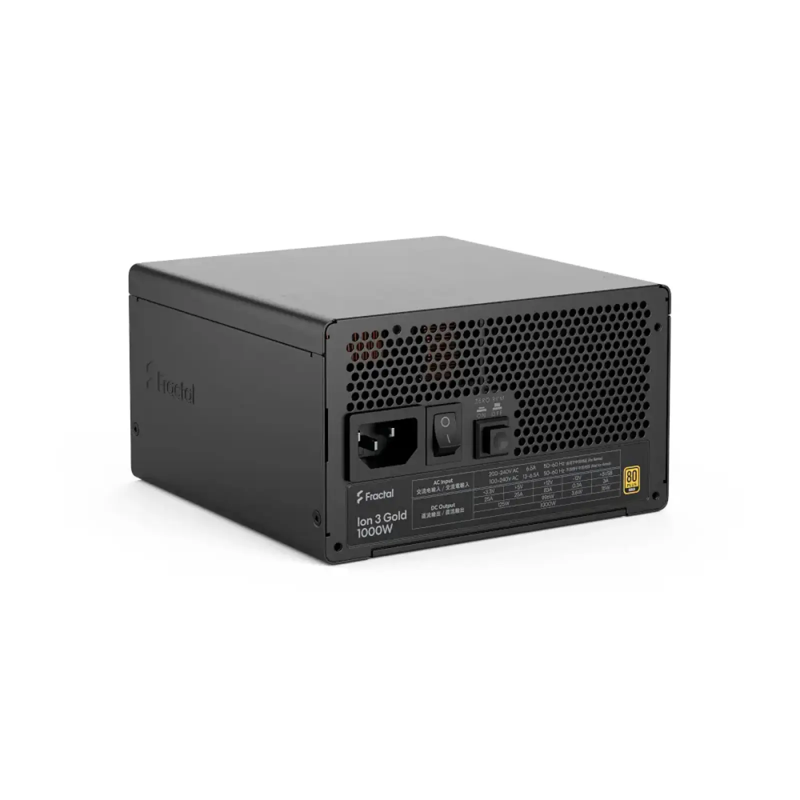 Блок живлення Fractal Design Ion 3 Gold 1000W (FD-P-IA3G-100-EU) UA