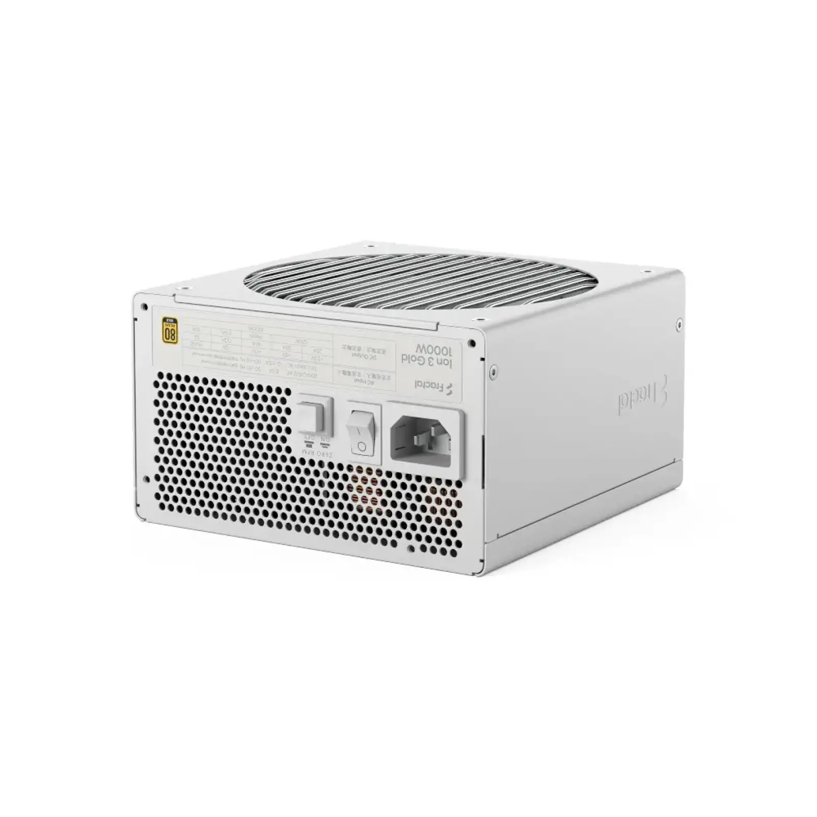 Блок живлення Fractal Design Ion 3 Gold 1000W White (FD-P-IA3G-101-EU-WT) UA