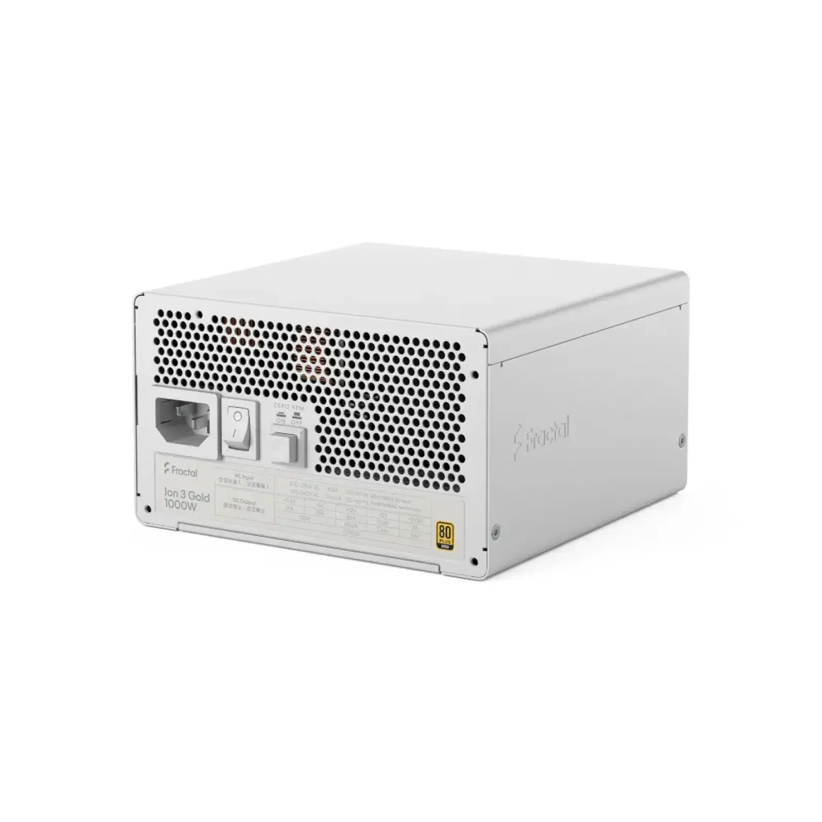 Блок живлення Fractal Design Ion 3 Gold 1000W White (FD-P-IA3G-101-EU-WT) UA
