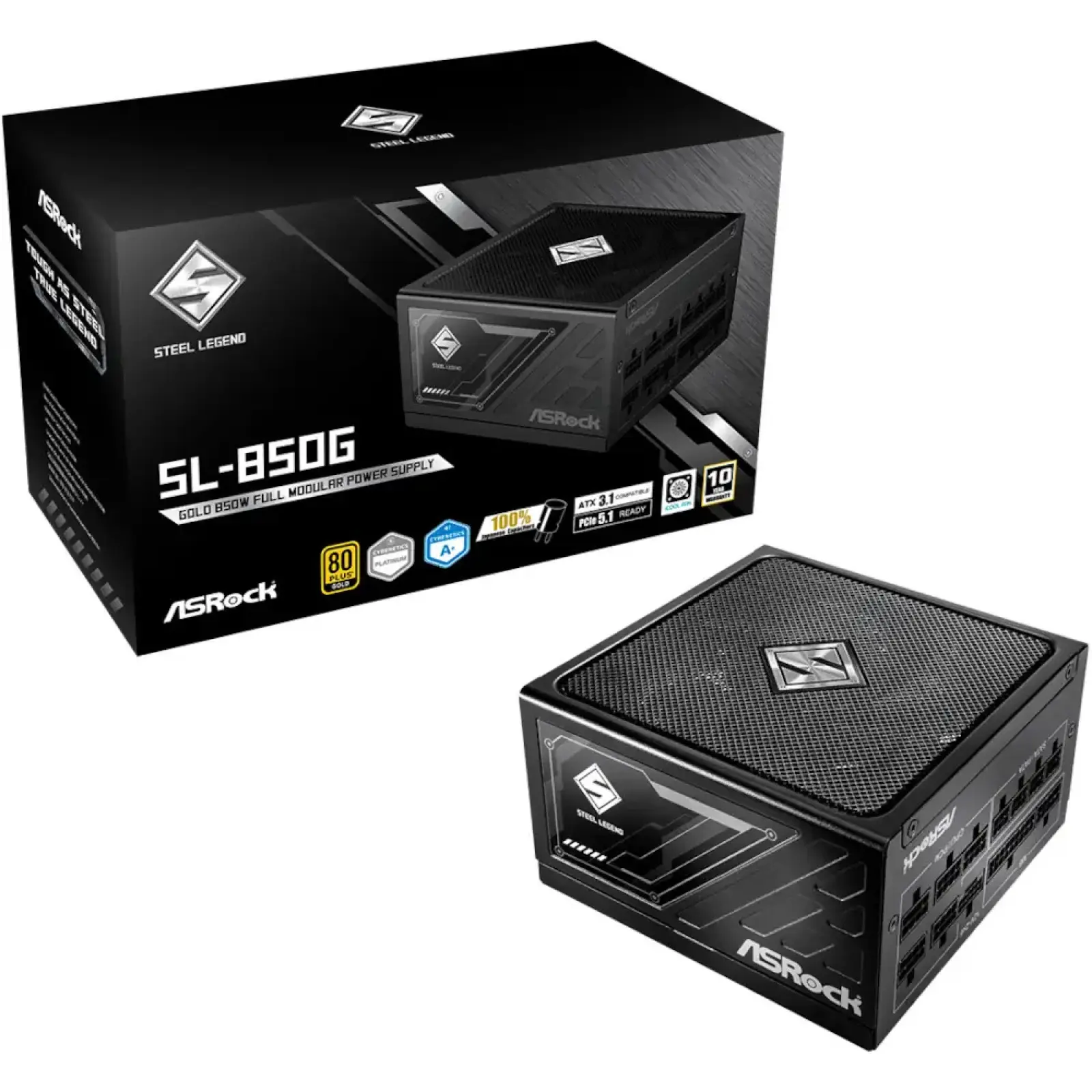 Блок питания ASRock SteelLegend 850W (SL-850G) UA