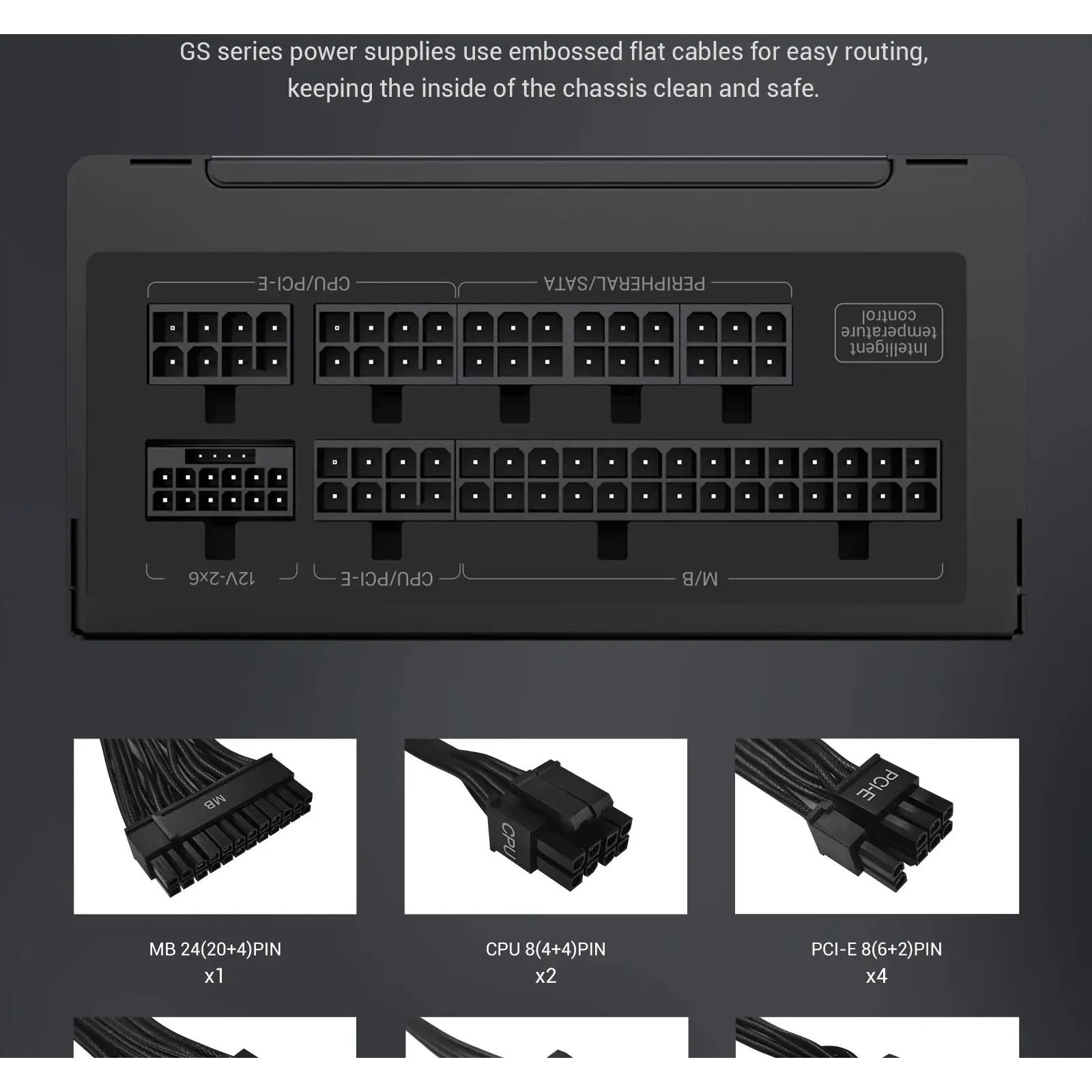 Блок живлення GAMEMAX GS 850G V25 UA