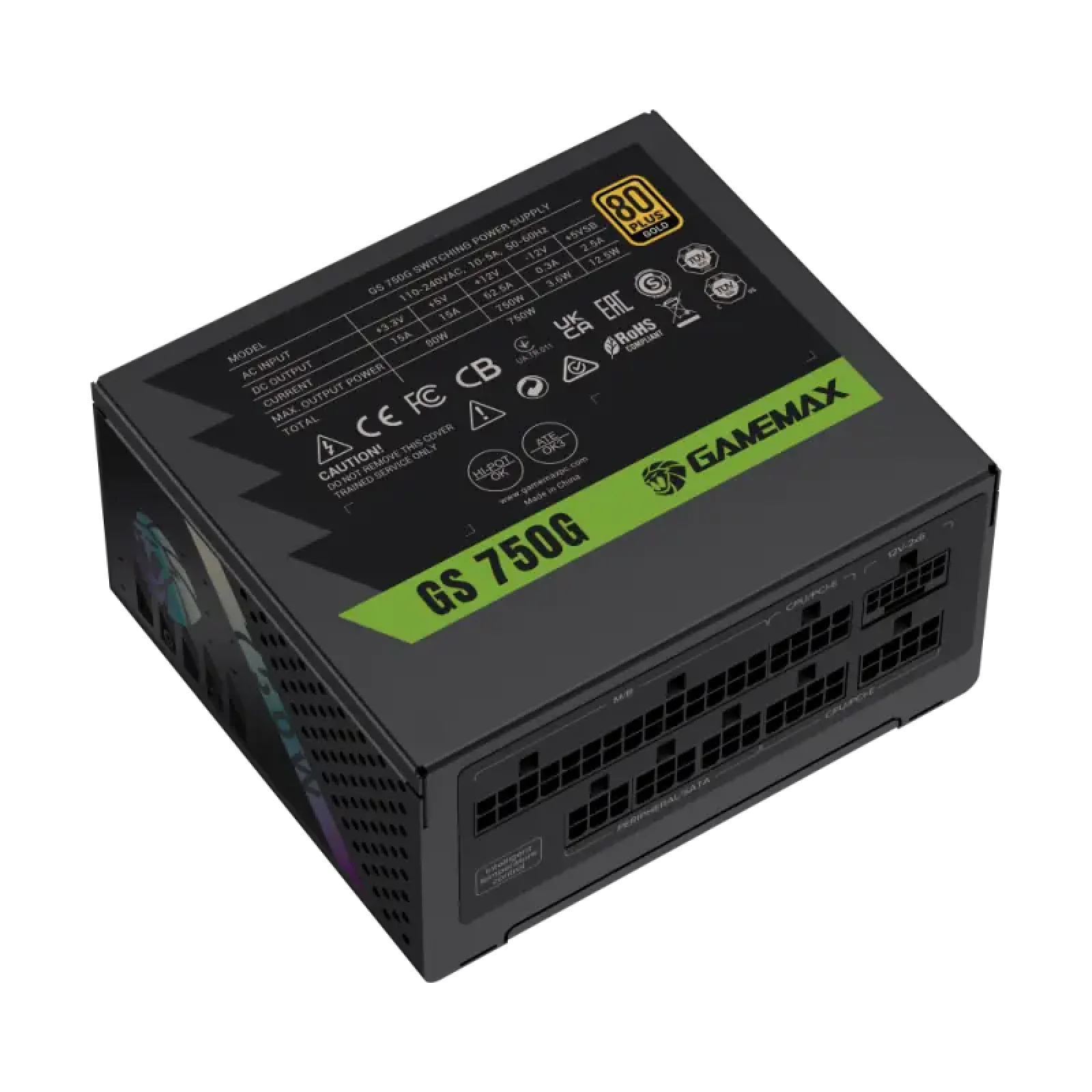 Блок живлення GAMEMAX GS 750G V25 UA