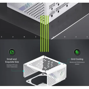 Блок живлення GAMEMAX GS 750G WH V25 UA