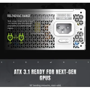 Блок живлення GAMEMAX GS 750G WH V25 UA