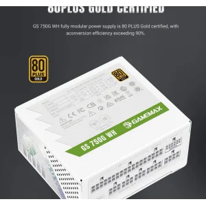 Блок живлення GAMEMAX GS 750G WH V25 UA