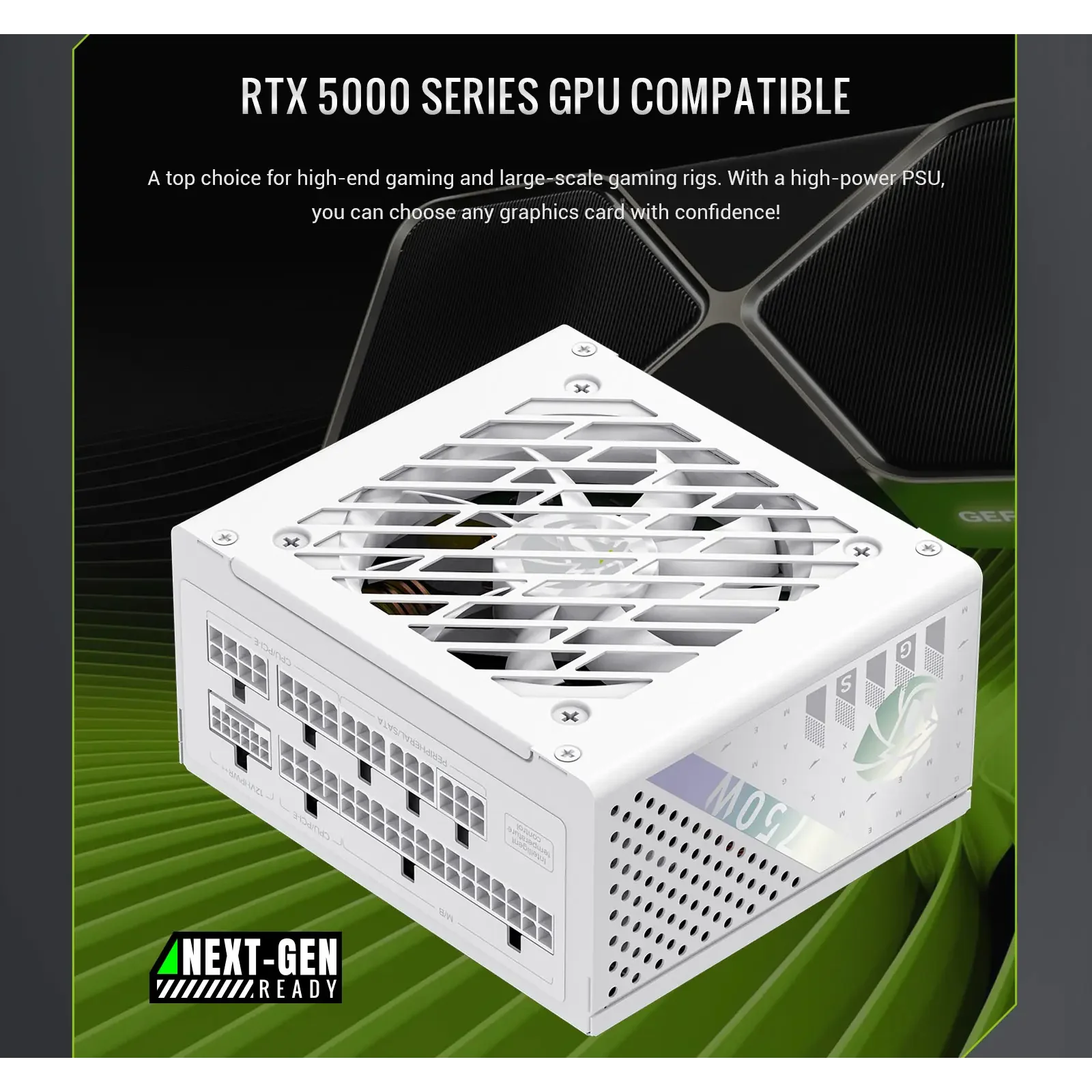 Блок живлення GAMEMAX GS 750G WH V25 UA