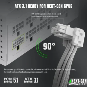 Блок живлення GAMEMAX GS 750G WH V25 UA