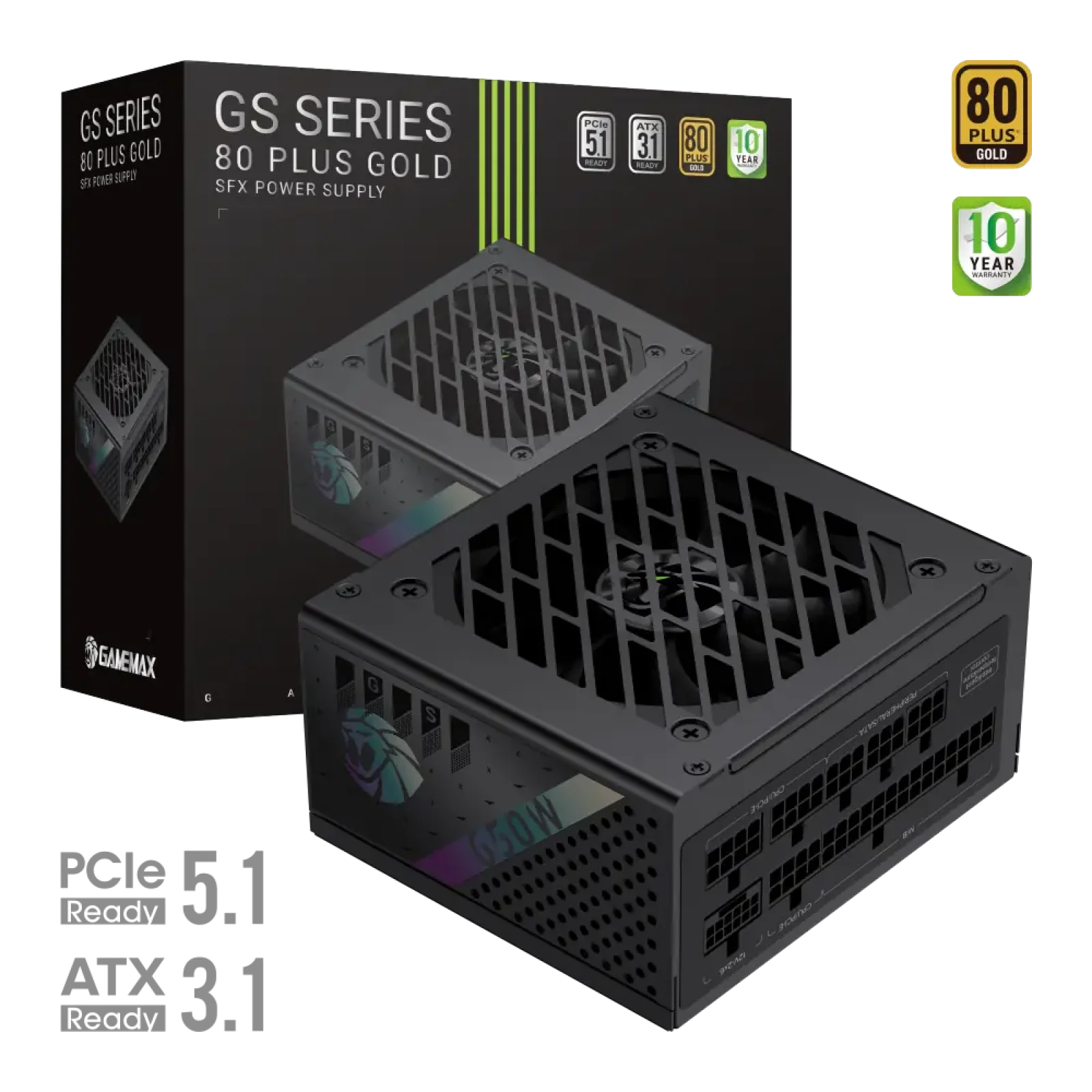 Блок живлення GAMEMAX GS 650G V25 UA