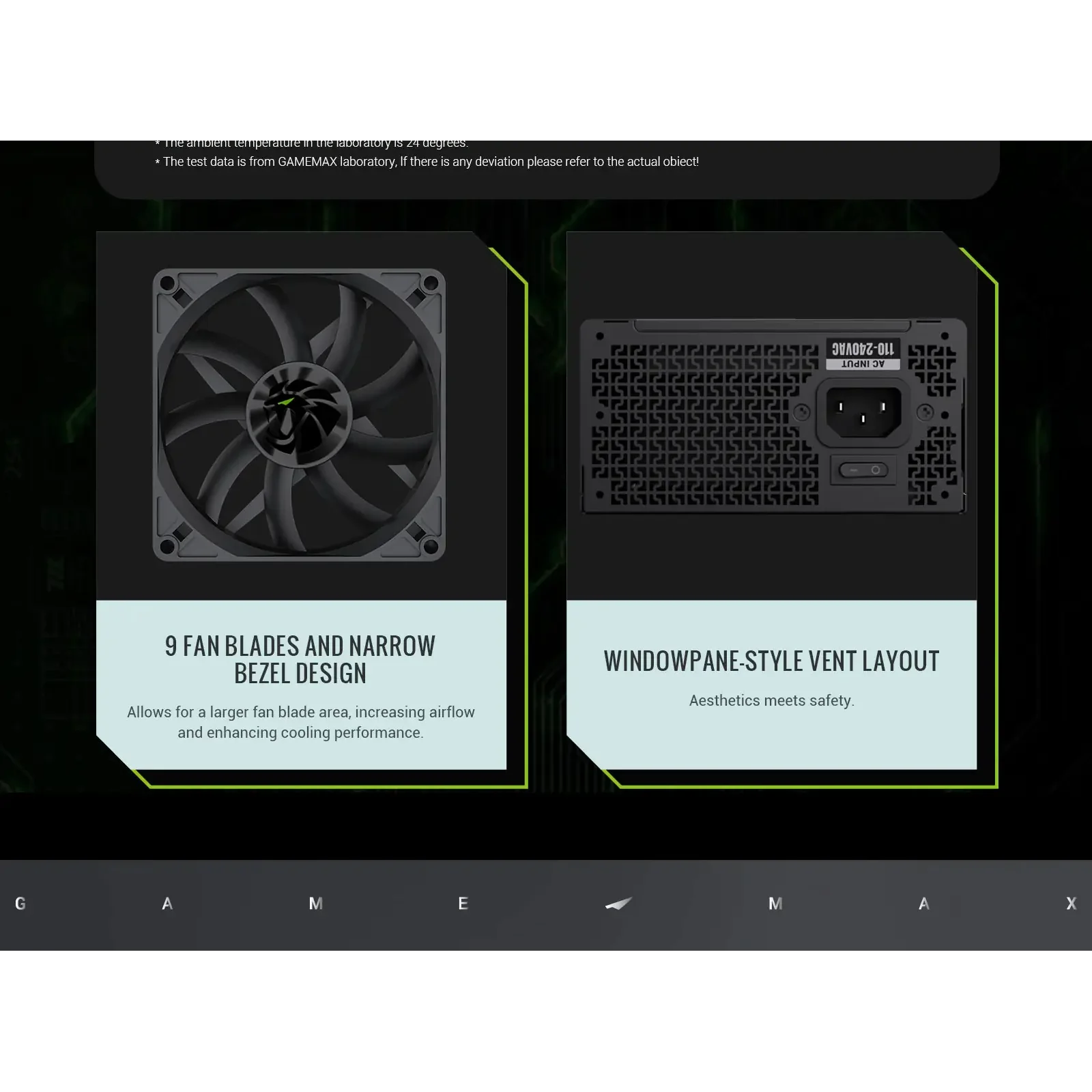 Блок живлення GAMEMAX GS 650G V25 UA