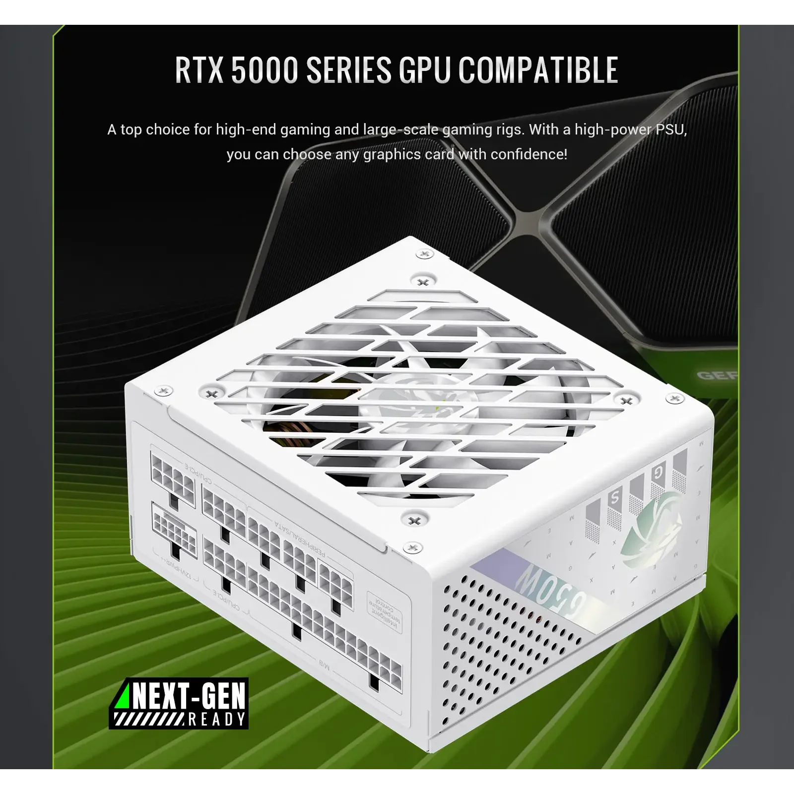 Блок питания GAMEMAX GS 650G WH V25 UA