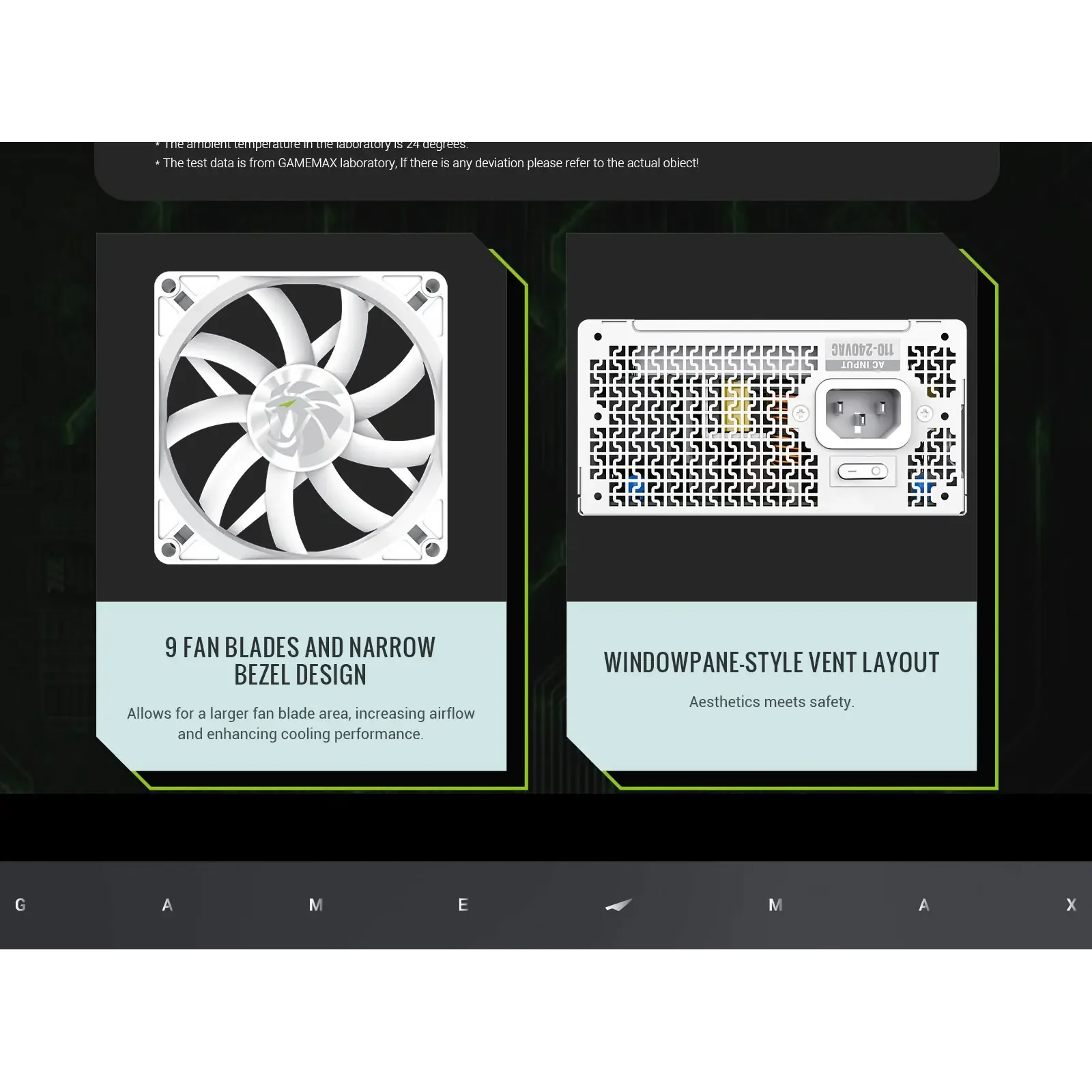 Блок питания GAMEMAX GS 650G WH V25 UA