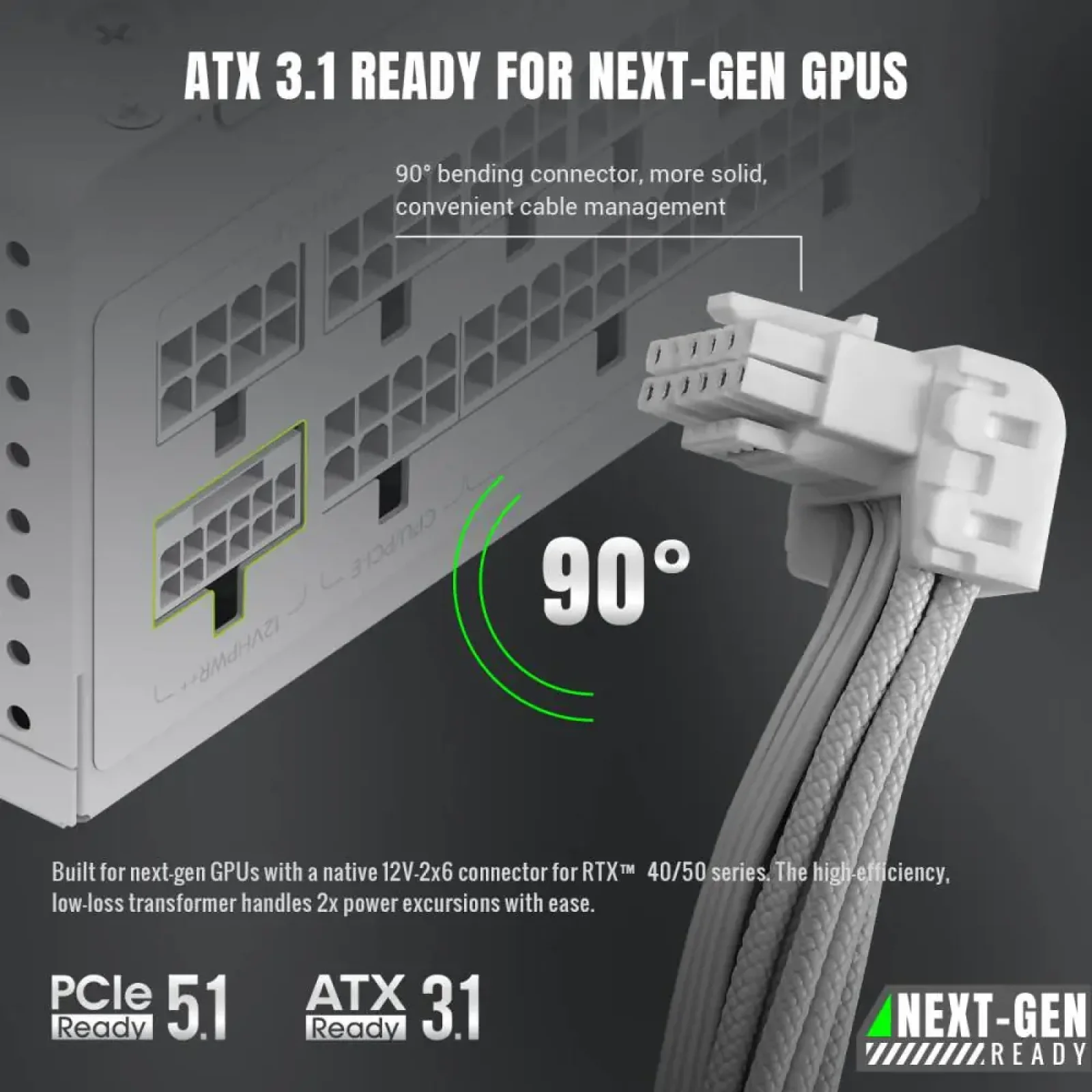 Блок питания GAMEMAX GS 650G WH V25 UA