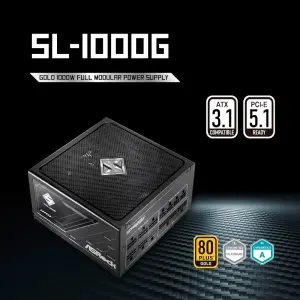 Блок питания ASRock SteelLegend 1000W (SL-1000G) UA