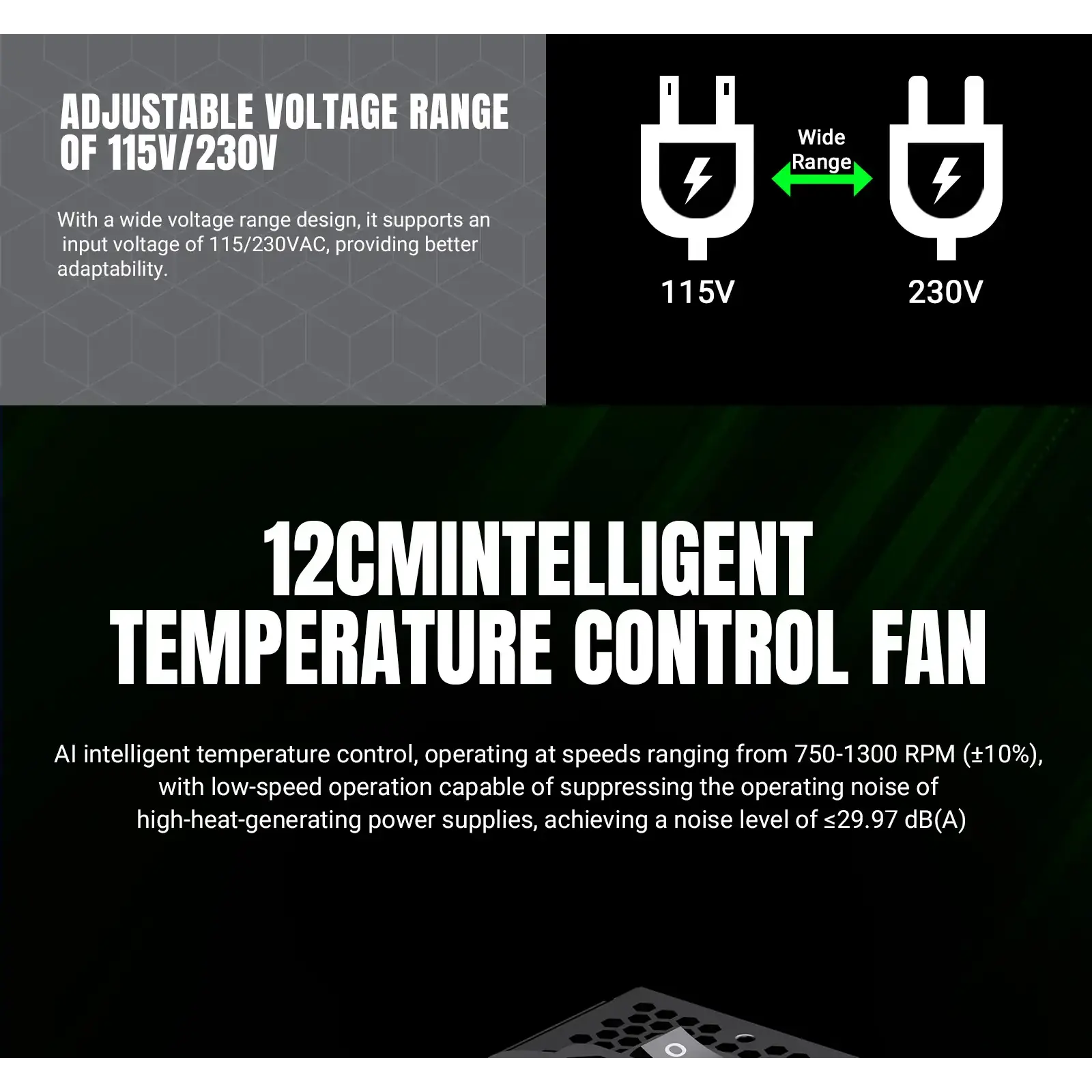 Блок питания GameMax GE-750 UA