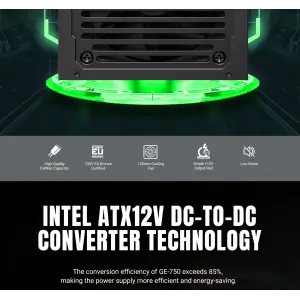 Блок питания GameMax GE-750 UA