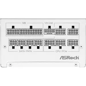 Блок питания ASRock SteelLegend White 1000W (SL-1000GW) UA