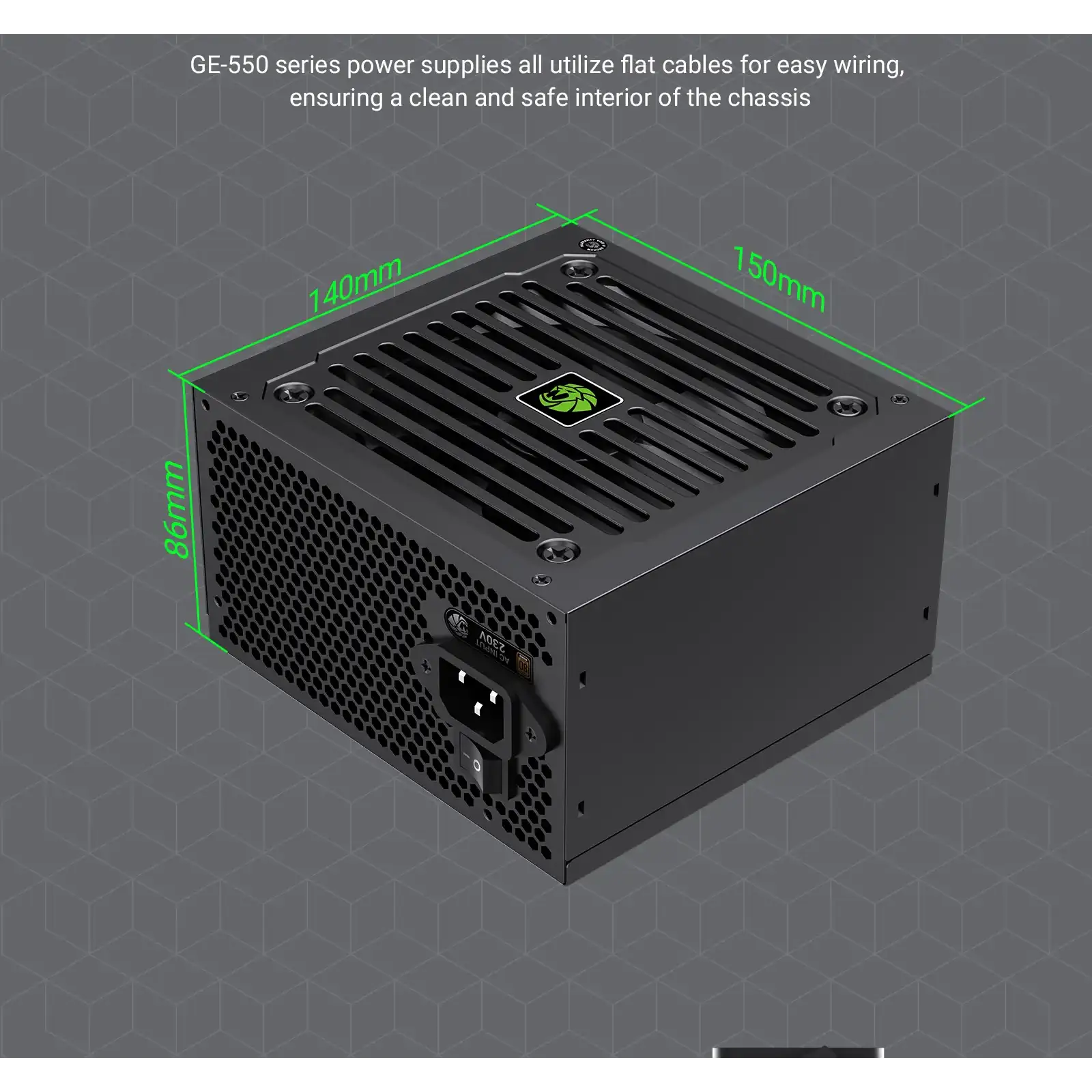 Блок живлення GameMax 550W GE-550 UA