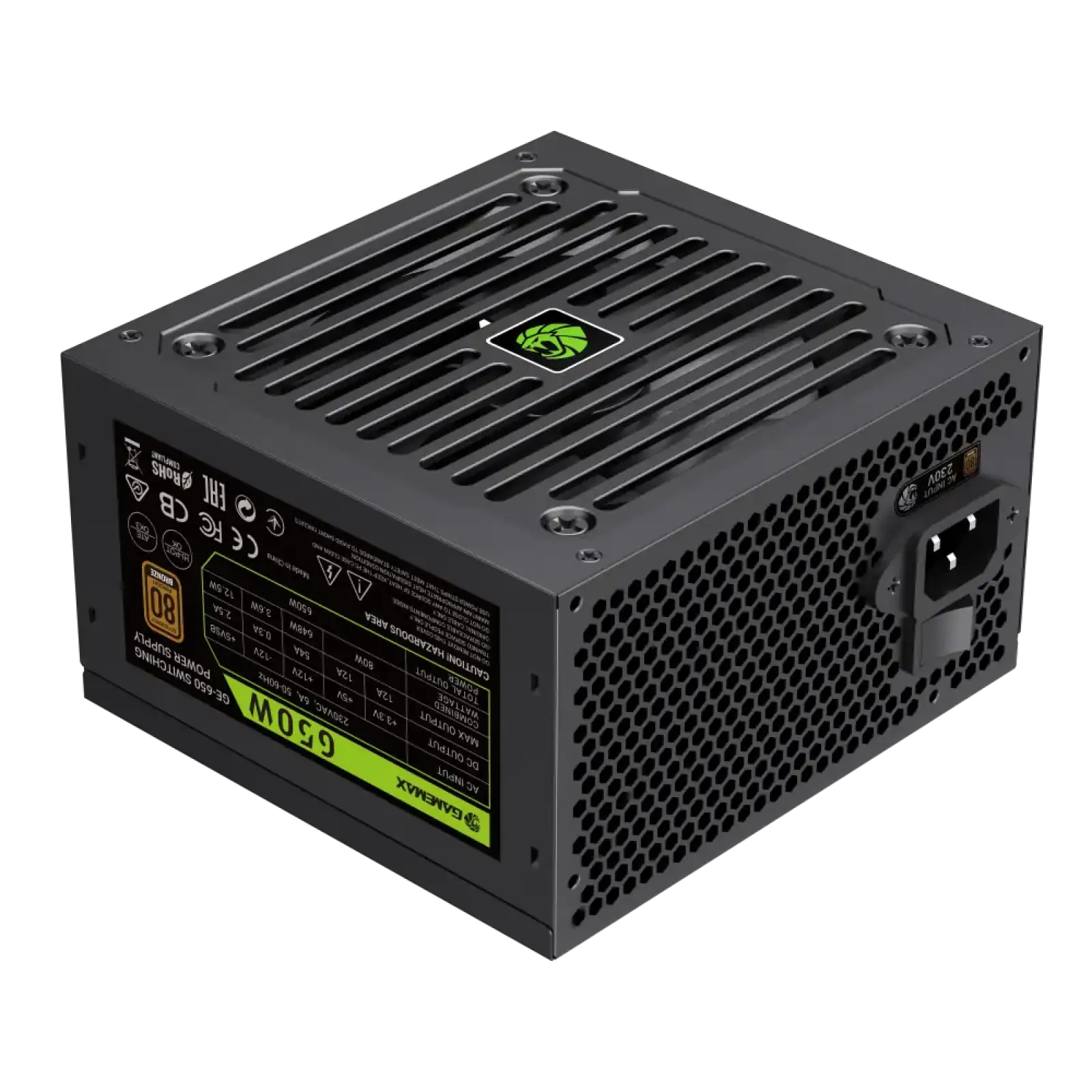 Блок живлення GameMax 650W GE-650 UA