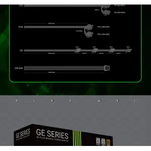 Блок живлення GameMax 650W GE-650 UA