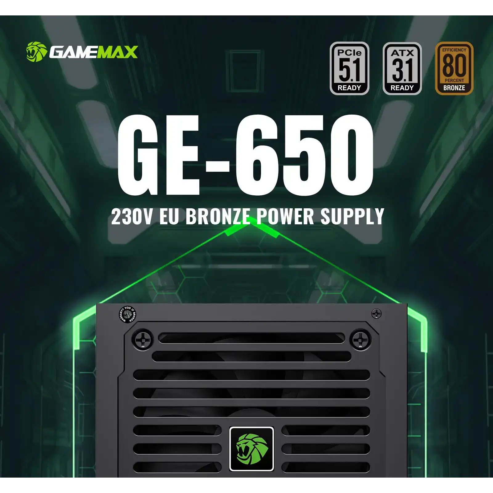 Блок живлення GameMax 650W GE-650 UA