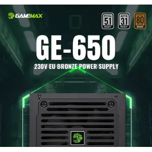 Блок живлення GameMax 650W GE-650 UA