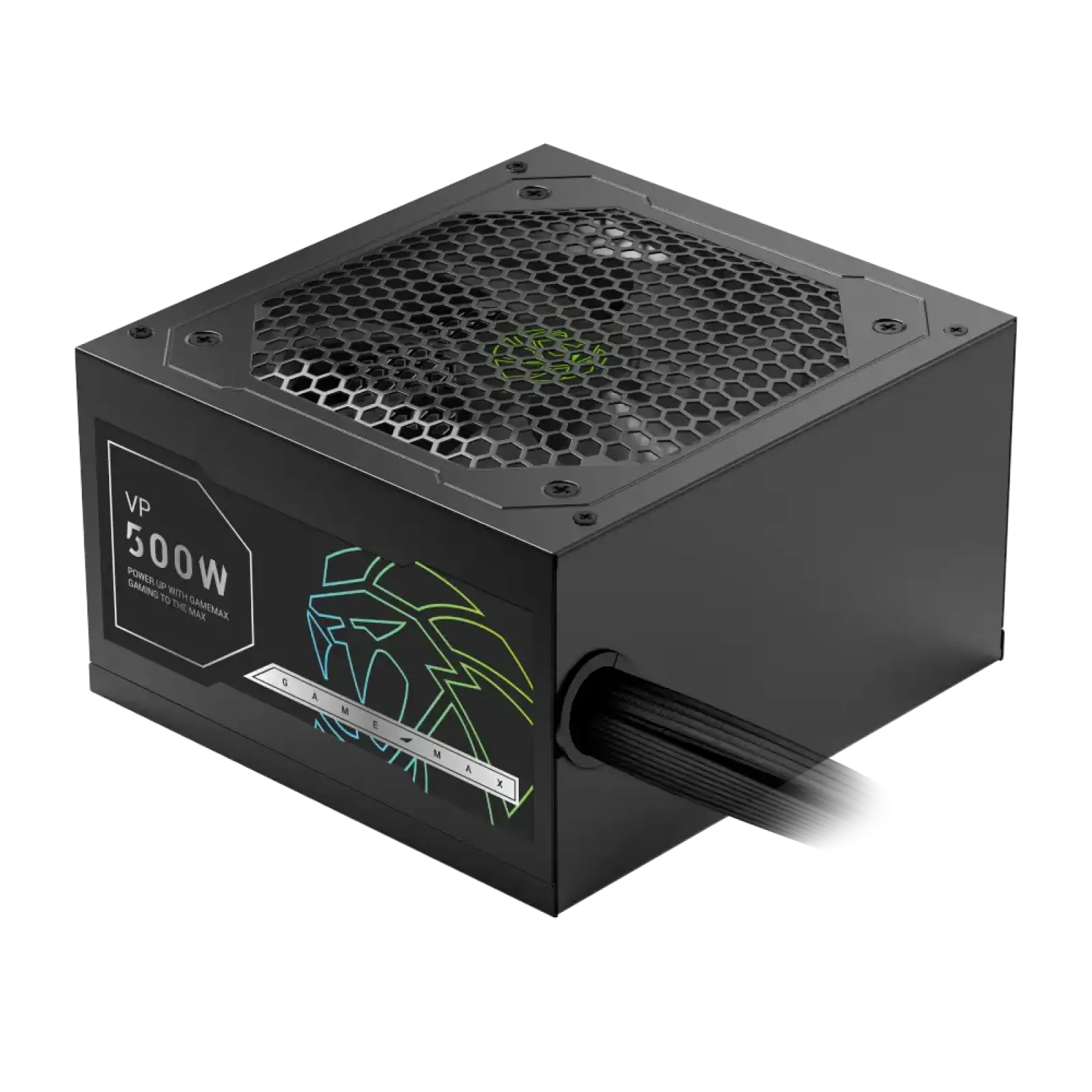 Блок питания GAMEMAX 500W, 80+ Bronze, fan 120mm ATX3.1 OPP/OVP/UVP/OCP/SCP/OTP/SIP/OLP VP 500S BK UA