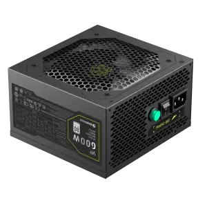 Блок питания GAMEMAX 600W, 80+ Bronze, fan 120mm PCIe 5. 1 & ATX3.1, Native 12V-2x6 OPP/OVP/UVP/OCP/SCP/OT VP 600S BK UA