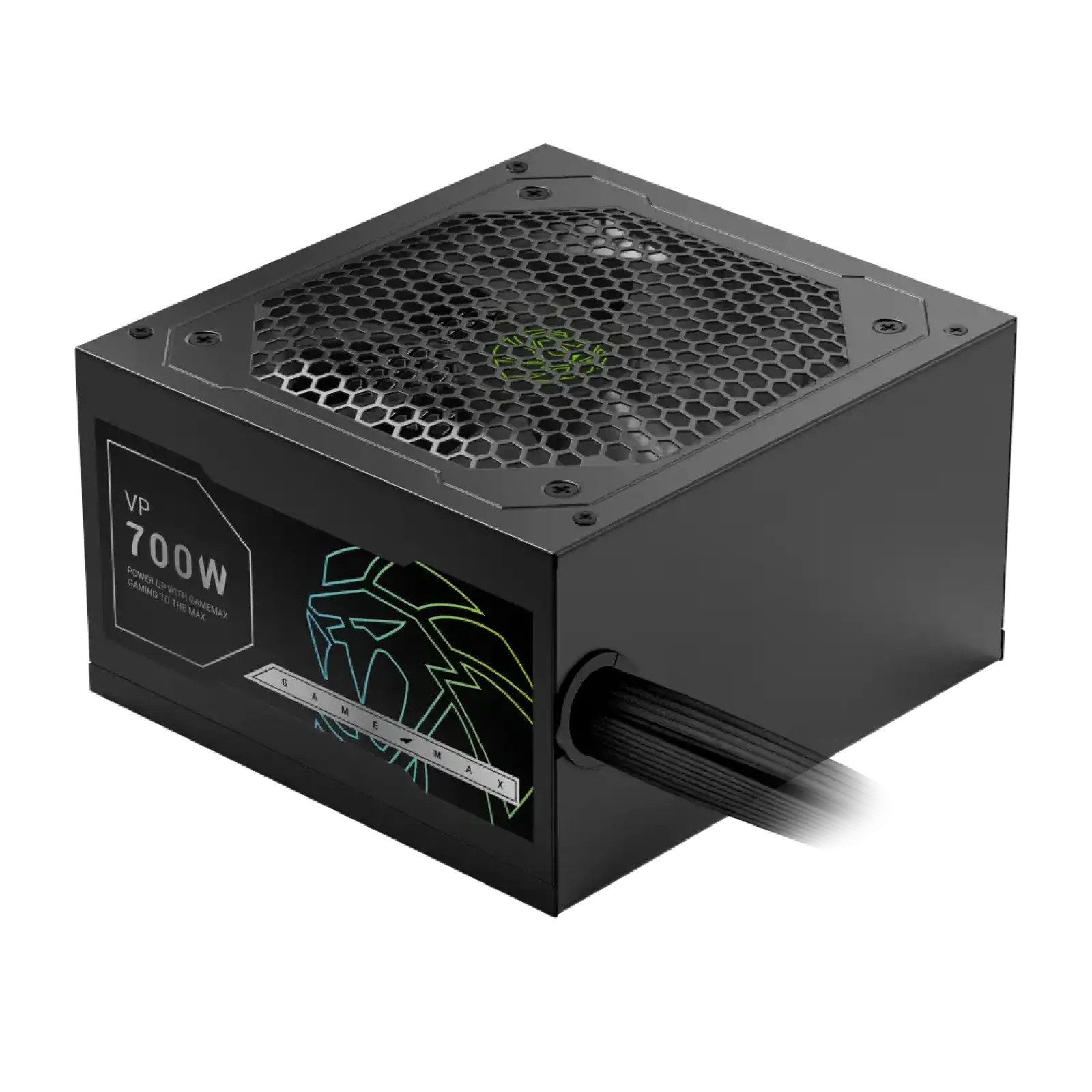Блок живлення GAMEMAX 700W, 80+ Bronze, fan 120mm PCIe 5. 1 & ATX3.1, Native 12V-2x6 OPP/OVP/UVP/OCP/SCP/OT VP 700S BK UA