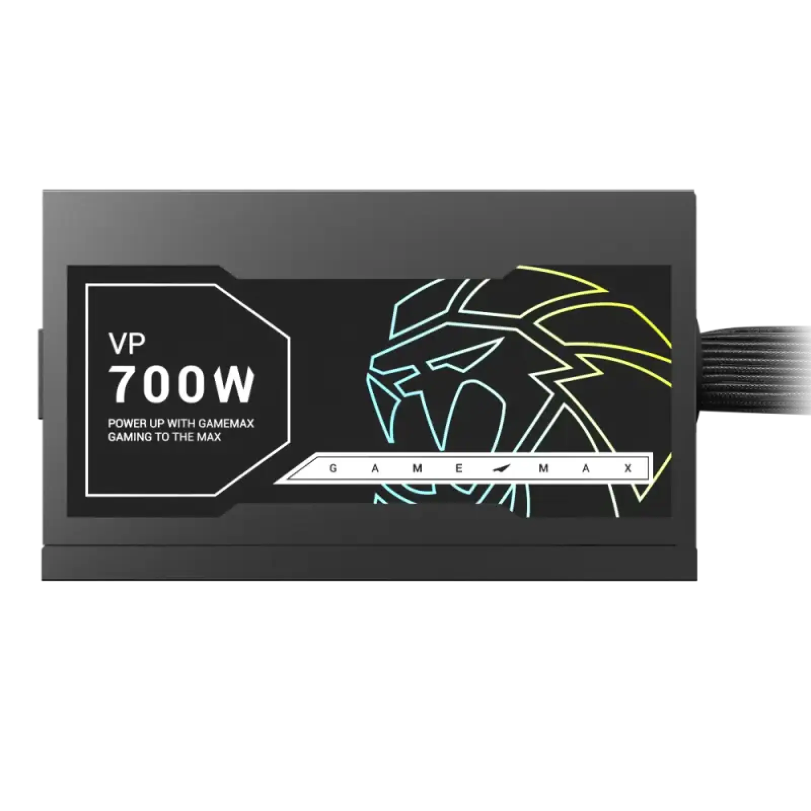 Блок живлення GAMEMAX 700W, 80+ Bronze, fan 120mm PCIe 5. 1 & ATX3.1, Native 12V-2x6 OPP/OVP/UVP/OCP/SCP/OT VP 700S BK UA