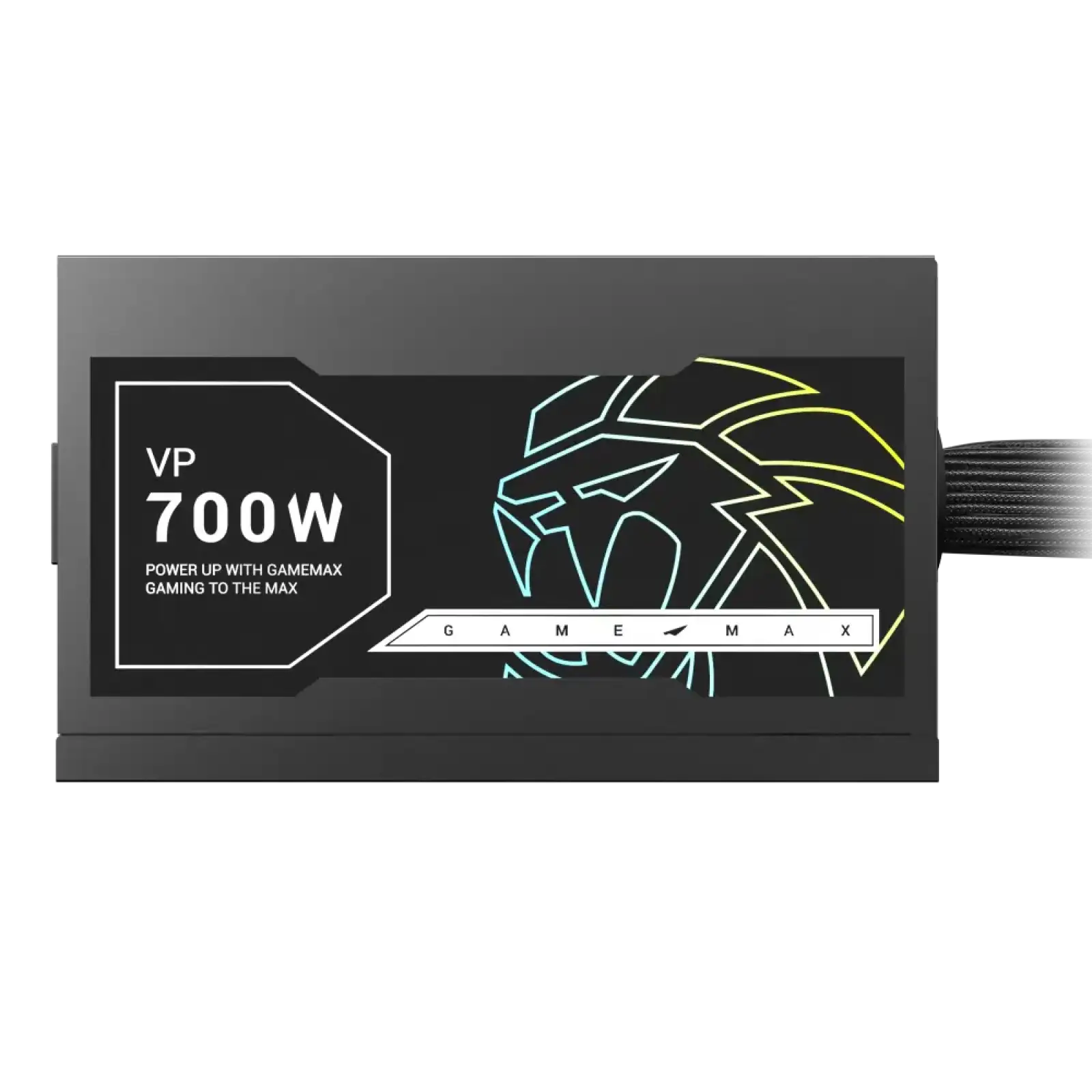 Блок живлення GAMEMAX 700W, 80+ Bronze, fan 120mm PCIe 5. 1 & ATX3.1, Native 12V-2x6 OPP/OVP/UVP/OCP/SCP/OT VP 700S BK UA