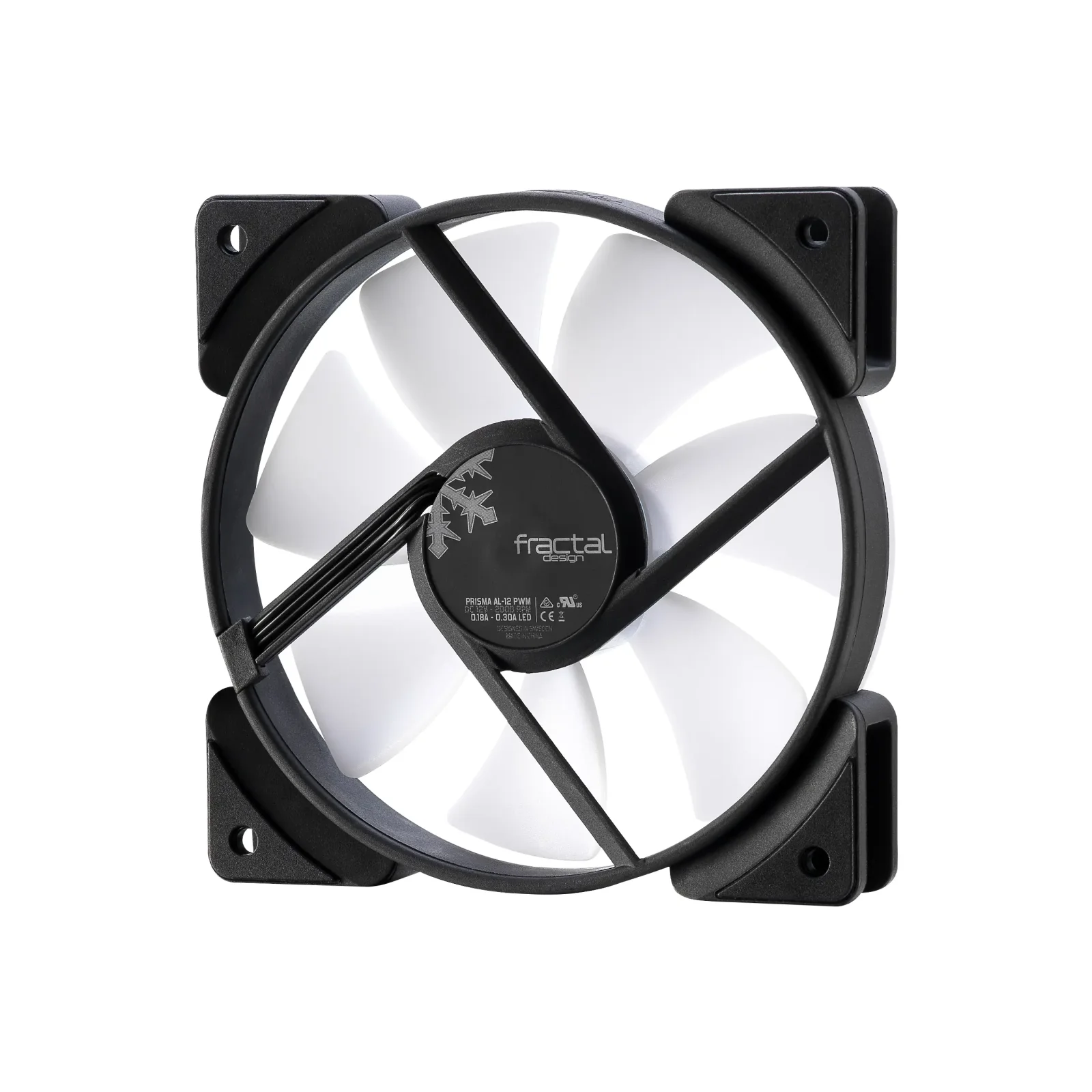 Вентилятор для корпусу FRACTAL DESIGN 120 мм, ARGB Prisma AL-12 (FD-FAN-PRI-AL12) UA