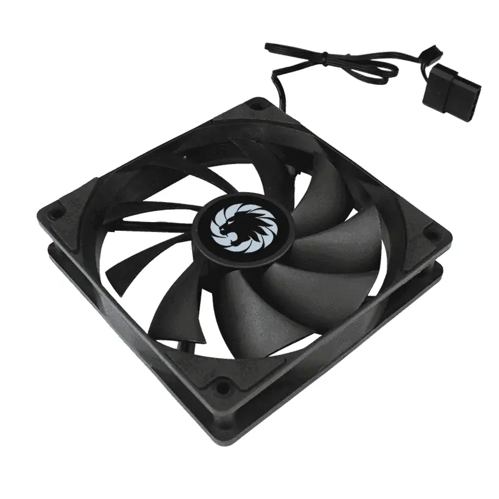 Вентилятор для корпусу GAMEMAX 120mm/Підшипник/Чорний GMX-WFBK-BK UA