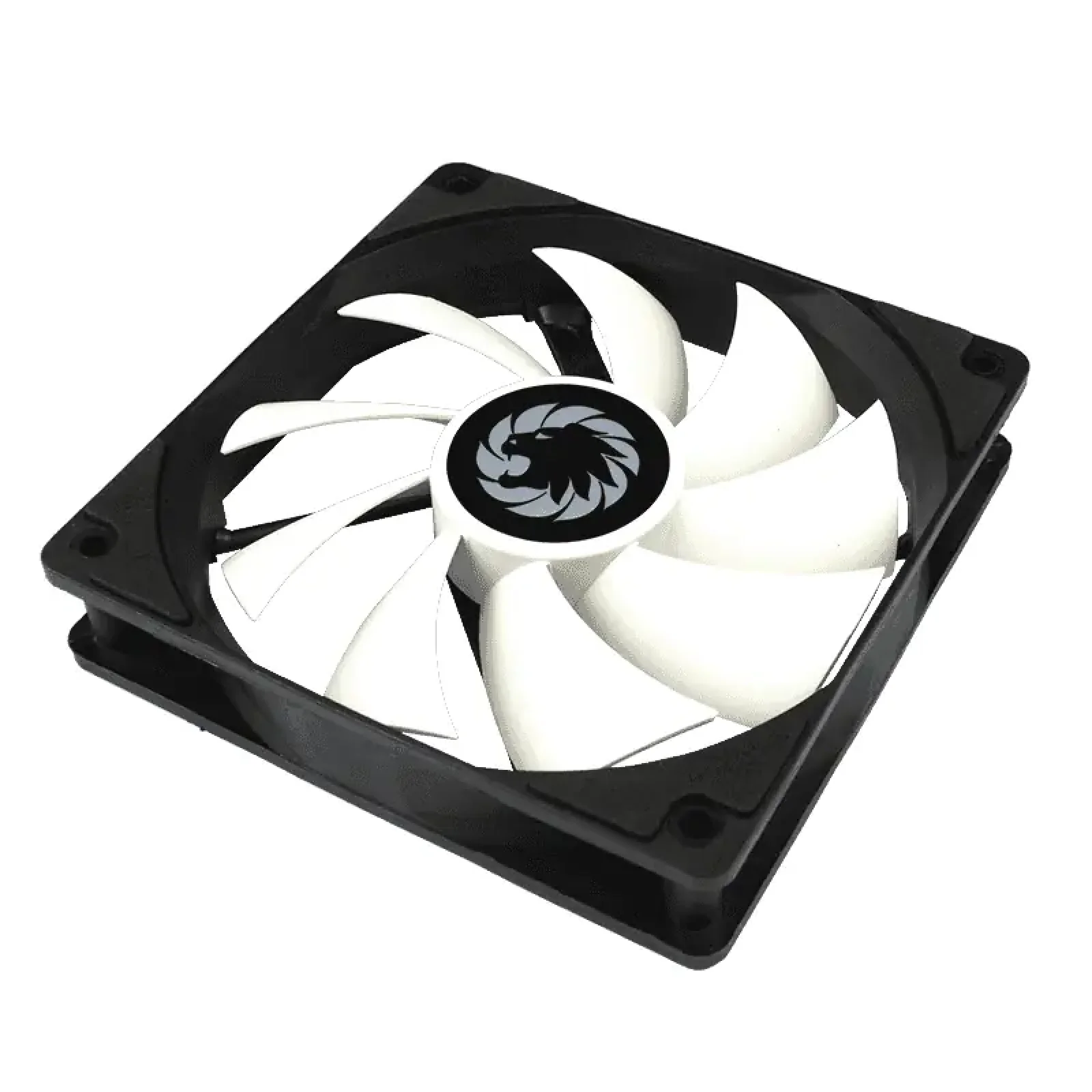 Кулер для корпусу GAMEMAX 120 мм, Molex+3pin, 23.4dB, 46.5CFM, білий з чорною рамкою GMX-WFBK-WT UA