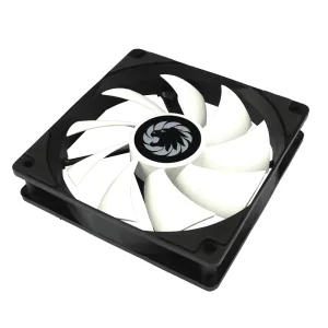 Кулер для корпусу GAMEMAX 120 мм, Molex+3pin, 23.4dB, 46.5CFM, білий з чорною рамкою GMX-WFBK-WT UA