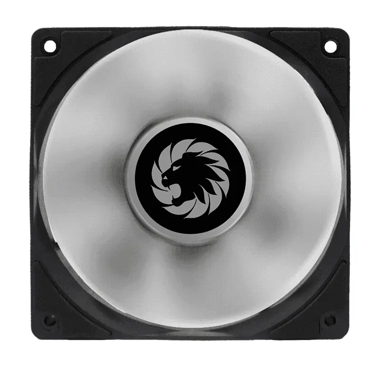 Кулер для корпусу GAMEMAX 120 мм, Molex+3pin, 23.4dB, 46.5CFM, білий з чорною рамкою GMX-WFBK-WT UA