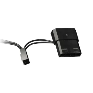 Кулер для корпусу GAMEMAX 120 мм, Molex+3pin, 23.4dB, 46.5CFM, білий з чорною рамкою GMX-WFBK-WT UA