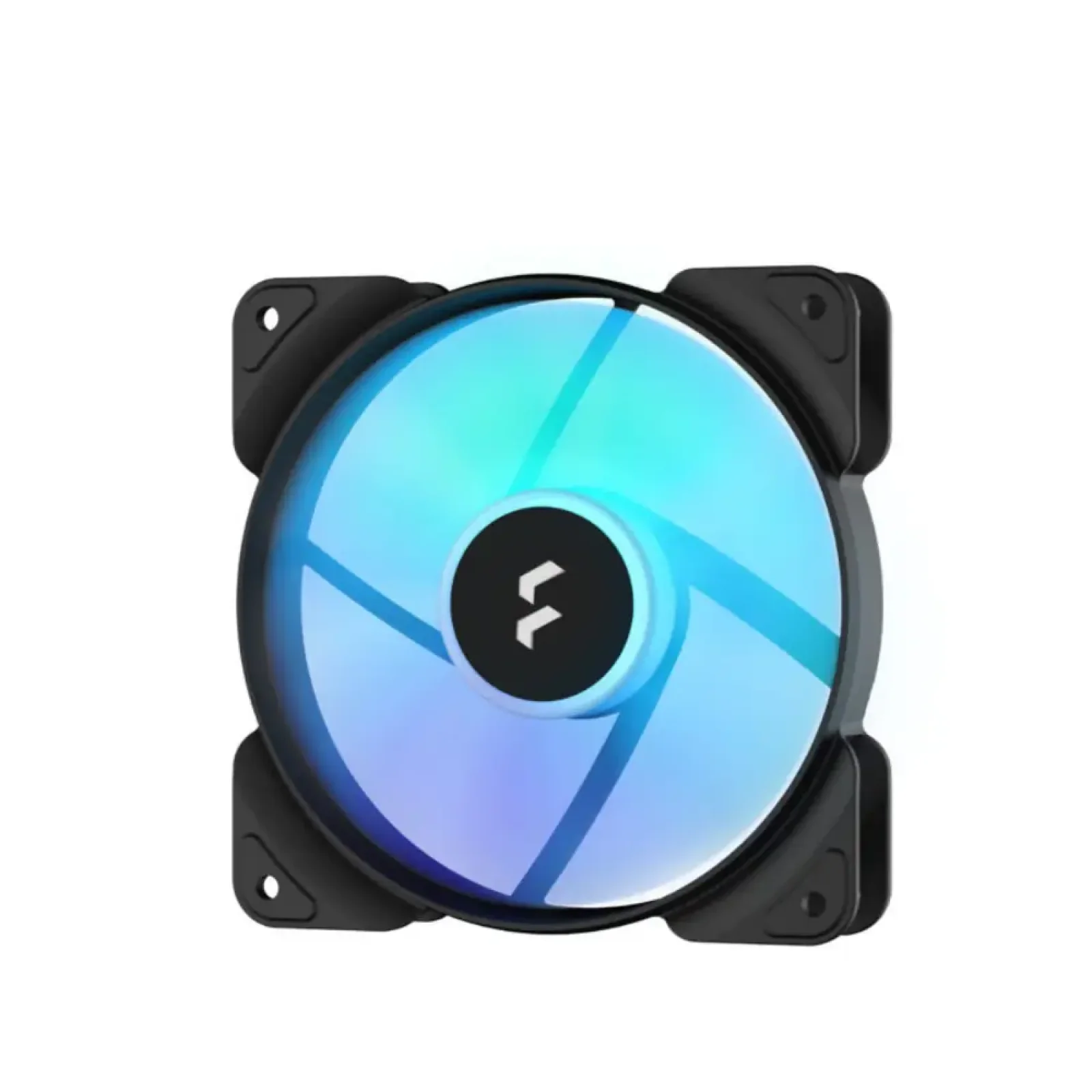 Вентилятор для корпуса FRACTAL DESIGN 120 мм,чорна рамка, RGB PWM Aspect 12 RGB PWM Black Frame (FD-F-AS1-1205) UA