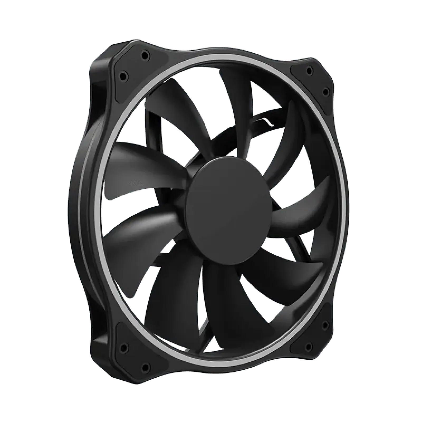 Кулер для корпуса GAMEMAX 200 мм, ARGB, 25.4-3pin, CFM38.6, 29.5dB, 800±200RPM, чорний GMX-20-ARGB UA