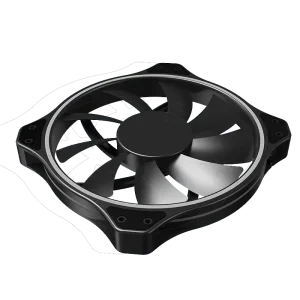 Кулер для корпуса GAMEMAX 200 мм, ARGB, 25.4-3pin, CFM38.6, 29.5dB, 800±200RPM, чорний GMX-20-ARGB UA