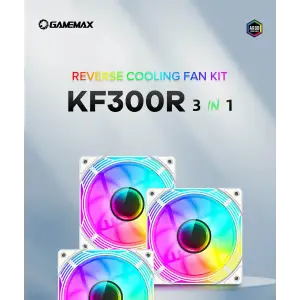 Кулер для корпуса GameMax KF300R WH UA