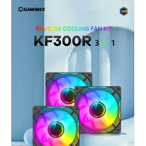 Кулер для корпуса GameMax KF300R BK UA