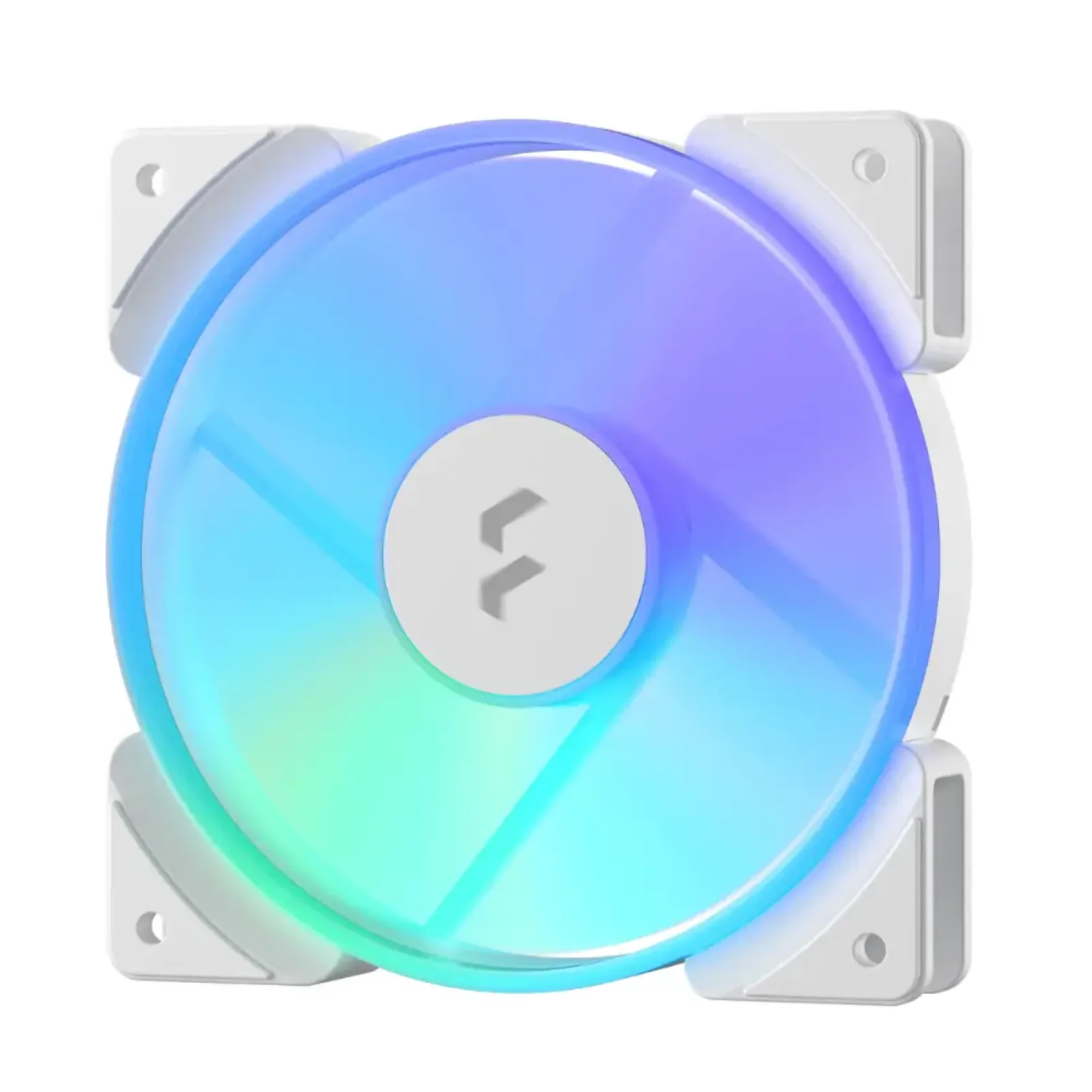 Вентилятор для корпуса FRACTAL DESIGN 120 мм, білий, ARGB PWM Prisma AL-12 PWM White (FD-FAN-PRI-AL12-PWM-WT) UA