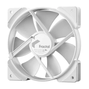 Вентилятор для корпуса FRACTAL DESIGN 120 мм, білий, ARGB PWM Prisma AL-12 PWM White (FD-FAN-PRI-AL12-PWM-WT) UA